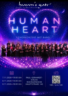 „HUMAN HEART“ Jahreskonzerte im November